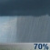 Thursday: Showers likely and possibly a thunderstorm.  Mostly cloudy, with a high near 85. Light southwest wind increasing to 5 to 10 mph in the morning.  Chance of precipitation is 70%.